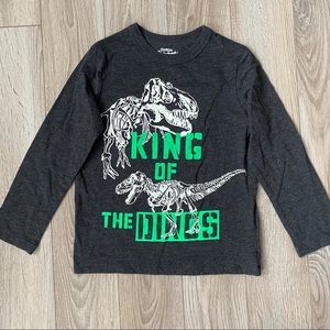 OshKosh Dinosaur Long Sleeve Tee